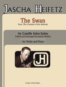 The Swan from The Carnival of the Animals Sheet music for Piano, Violin  (Solo)