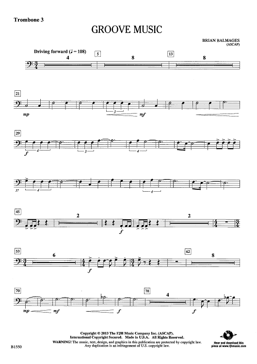 Groove Music - Trombone 3