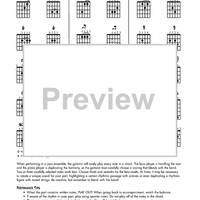 Blues für Elise - Guitar Chord Guide