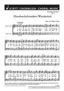 Fränkische Volkslieder - Choral Score
