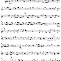 Violin Duet No. 6 in C Major from "Twelve Easy Duets", Op. 10 - Violin 1