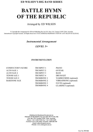 Battle Hymn of the Republic - Conductor's Notes