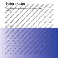 Pater Noster - Choral Score