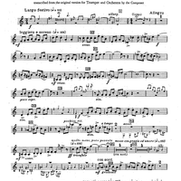 Concert Piece for Trumpet and Piano - Trumpet