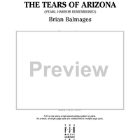 The Tears of Arizona (Pearl Harbor Remembered) - Score