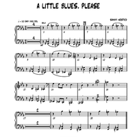 A Little Blues, Please - Piano