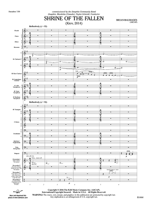 Shrine of the Fallen (Kiev, 2014) - Score