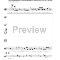 The Blues Scales - C Instruments