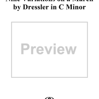 Nine Variations on a March by Dressler in C Minor, WoO 63