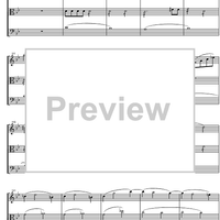 String Trio No. 1 B Major D471 - Score