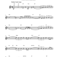 Petite Fleur – Sidney Bechet For C Instruments With Chorus Sheet