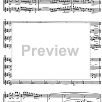 Quattro pezzi (Four Pieces) Op.89 - Score