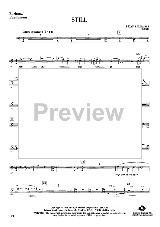 Still - Baritone/Euphonium