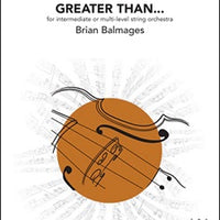 Greater Than... - Score