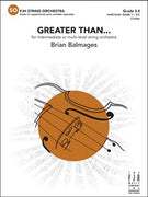 Greater Than... - Score