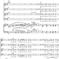 Genoveva, Op. 81, Act 4, No. 20: "Bestreut den Weg mit grünen Mai'n" - Score