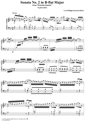 Sonata No. 2 in B-flat Major