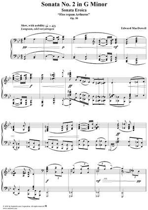 Sonata Eroica No. 2 in G Minor, Op. 50, Movement 1