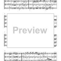 Theme and Variations from Divertimento No. 15 (KV 287) - Score