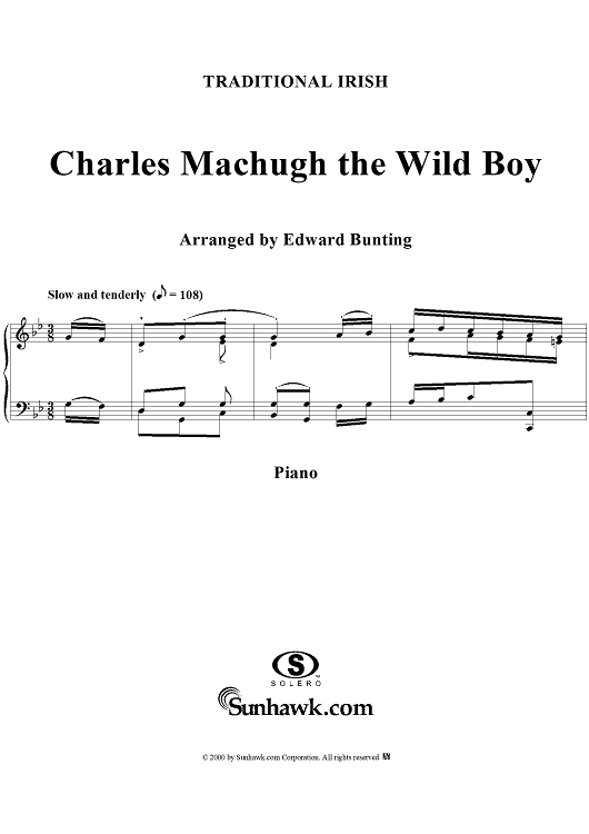 Charles Machugh the Wild Boy