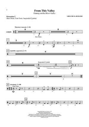 From This Valley - Percussion 2