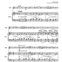 Pie Jesu from Requiem, Op. 48, No. 4 - Piano Score