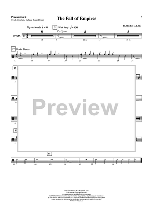 The Fall of the Empires - Percussion 2