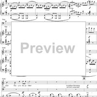 Genoveva, Op. 81, Act 3, No. 14: "Ja wart du bis zum" - Score