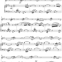 Violin Sonata No. 7 in A Major, K12 - Piano Score