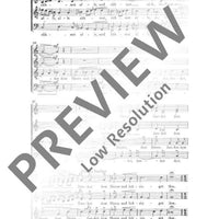 Vier kleine Motetten - Choral Score