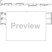 Sonata 6 for Clavier and Violin, 1st version, Cantabile