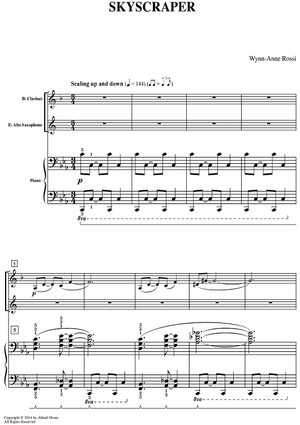 Skyscraper - Piano Score