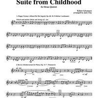 Suite from Childhood - Trumpet 2