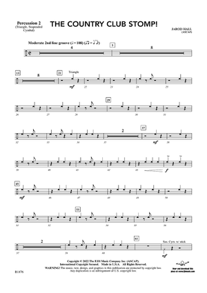 The Country Club Stomp! - Percussion 2