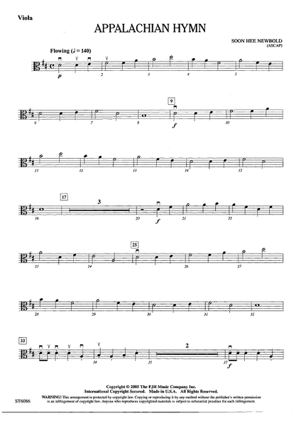 Simple Gifts (appalachian shaker song) Sheet music for Viola