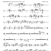 DaVincian Visions - Percussion 1