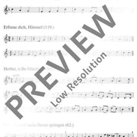 Zu Bethlehem geboren - 3rd Part In C (violin Clef): Treble Recorder, M...