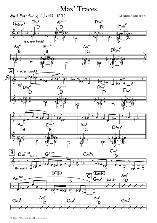 Max's Traces - C Instruments