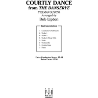 Courtly Dance from The Danserve - Score