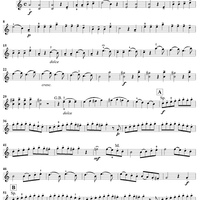 Violin Duet No. 3 in A Minor from "Twelve Easy Duets", Op. 10 - Violin 1