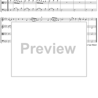 String Quartet No. 11, Movement 2 - Score