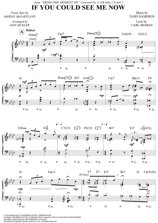 Where are you now Sheet music for Piano (Solo)