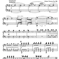 Rosen Aus Dem Süden Op.388 - Piano 2