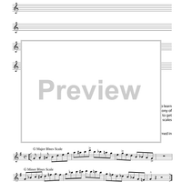 The Blues Scales - Eb Instruments