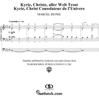 Kyrie, Christ the Comforter of the World, from "Seventy-Nine Chorales", Op. 28, No. 50