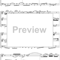 Sonata 6 for Clavier and Violin, 1st version, Cantabile