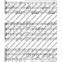 Three folksongs - Choral Score