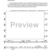 The Blues Scales - Eb Instruments