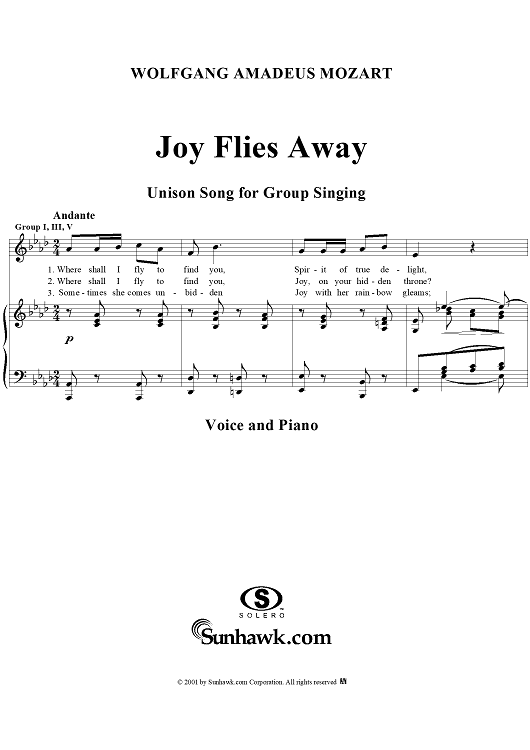 Joy Flies Away