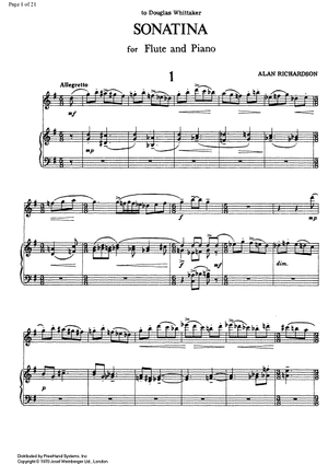 Sonatina - Score